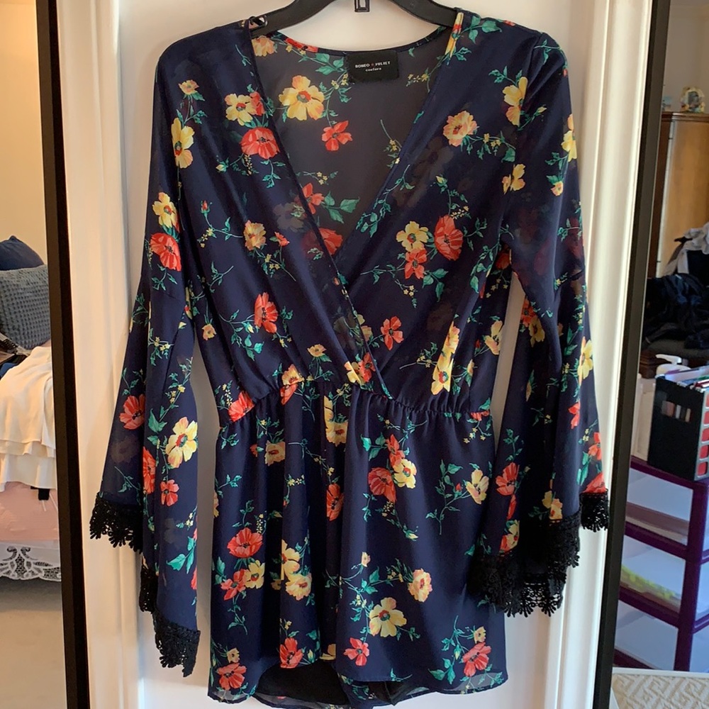 Floral romper
